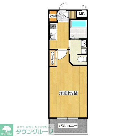 グランインカム16の物件間取画像
